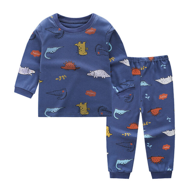 Pyjama Pour Enfants : Jurassic Nuit Bleue