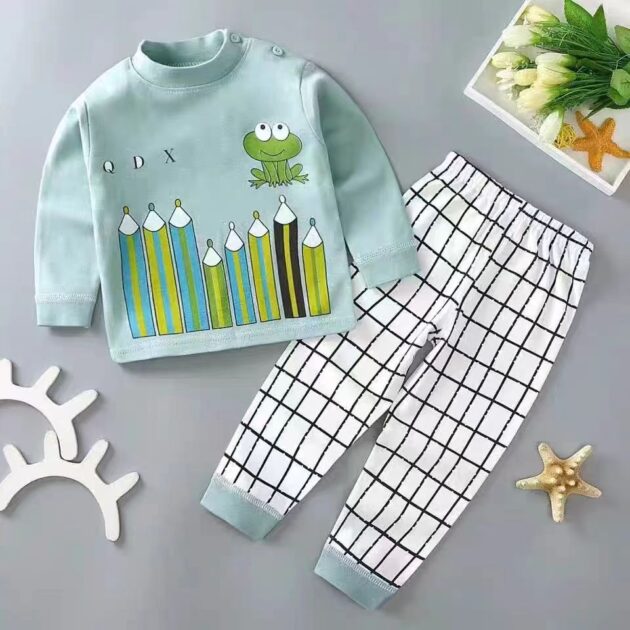 Pyjama Pour Enfants : Grenouille Artiste