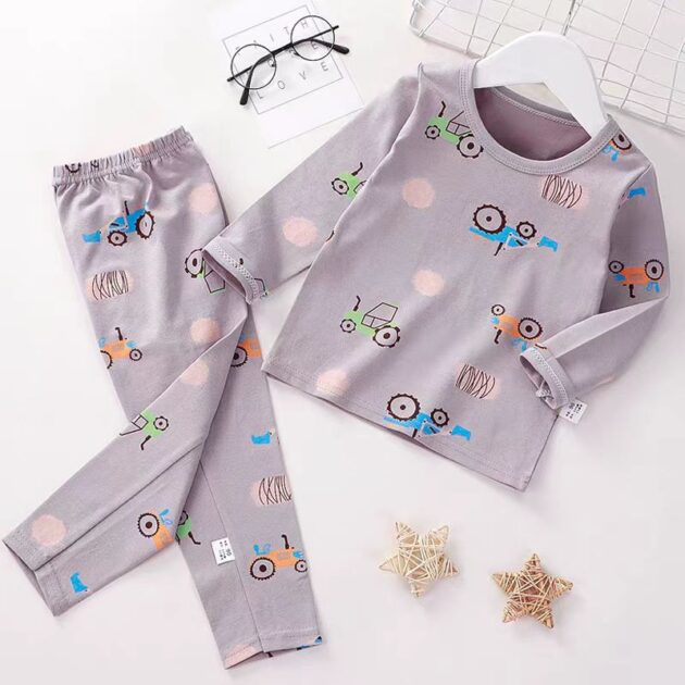 Pyjama Pour Enfants: ChantierAnimé