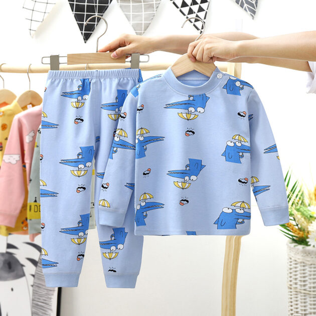 Pyjama Pour Enfants : Croco sous la pluie !